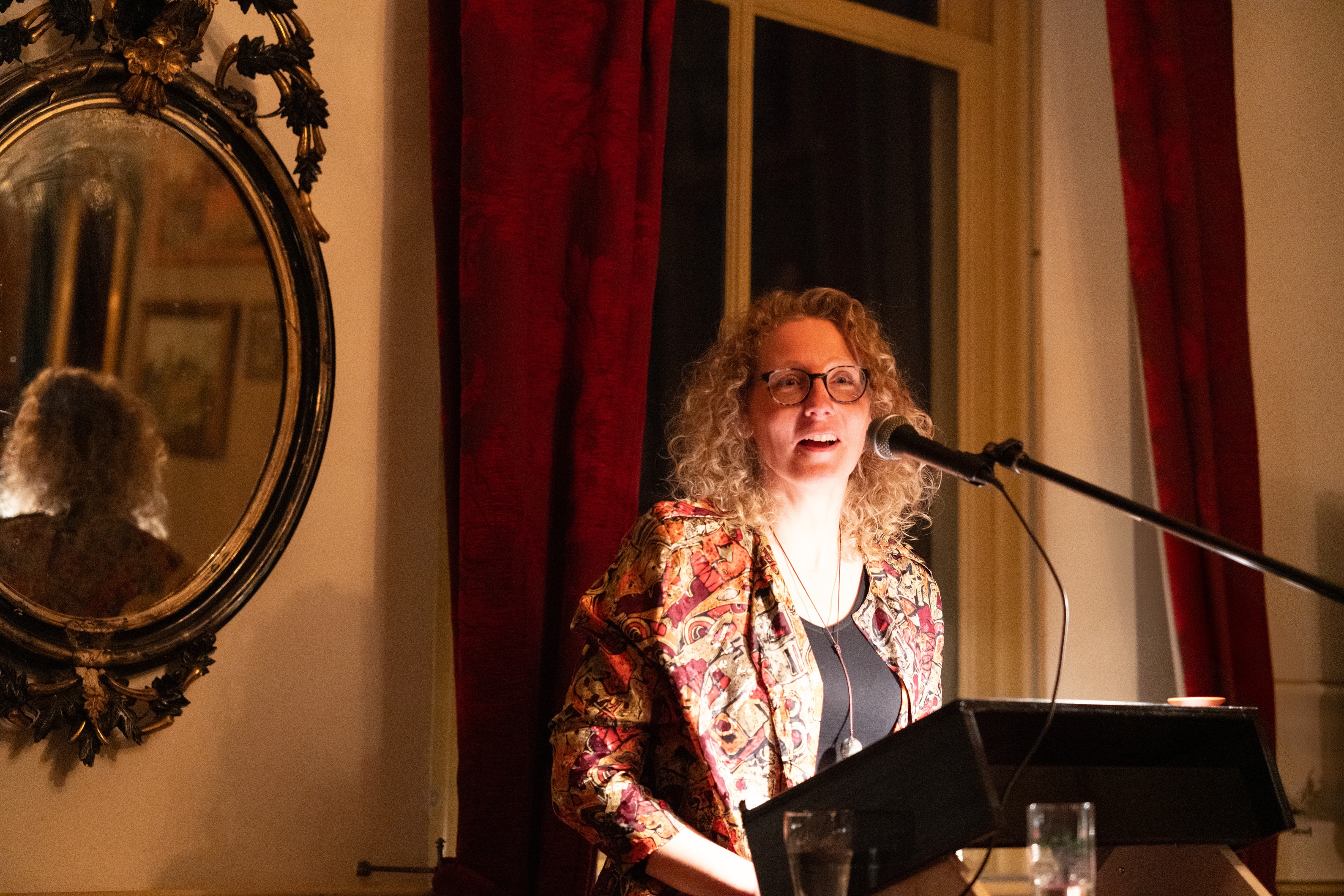 Gedichtendag in 2024; Mirjam Dijkhuis. (Foto: Chris Top)
